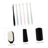 FOMIYES 18pcs Soft Bristle Wavy Style Toothbrushes for Adults Gentle Cleaning Green Beige Black White for Travel and Daily Use view 2