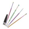 FOMIYES 3sets Ear Wax Removal Kit Tools and Cleaning Brush Safe Ear Wax Cleaner for Adults Portable view 2