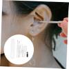 FOMIYES 4sets Stainless Steel Ear Wax Cleaning Kit Ear Spoon Set Brush and Plastic Box and for Adults view 2