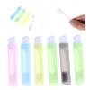 FOMIYES 12pcs Portable Folding Toothbrush Soft Bristles Ergonomic Design for Travel Daily Oral Care view 3