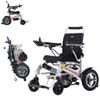 15 Miles Long Travel Range,Electric Wheelchair for Adults Intelligent Power Wheelchairs Lightweight Foldable All Terrain Motorized Wheelchair for Seniors Compact Airline Approved (Silver) view 1
