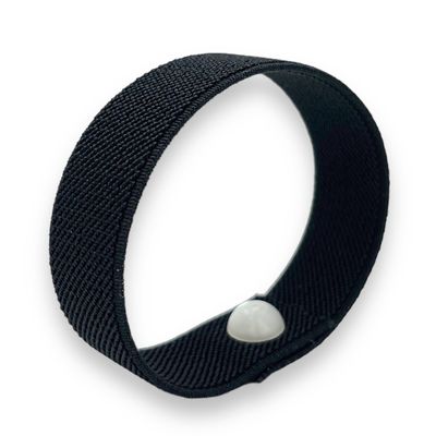 AcuBracelet AcuBalance Womens Health Band Waterproof Acupressure Wristband for Soothing Relief from Hot Flashes, Stress, Balance, and Mood Support (Black, xlarge 9)