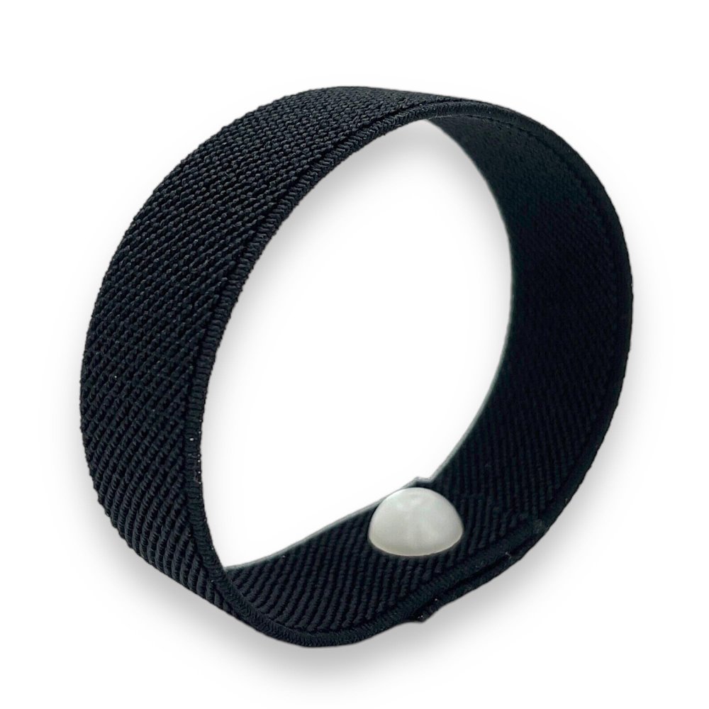 AcuBracelet AcuBalance Womens Health Band Waterproof Acupressure Wristband for Soothing Relief from Hot Flashes, Stress, Balance, and Mood Support (Black, xlarge 9)