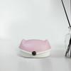 Contact Lens Case Kit, Cute Color Book Fox Contact Lens case with remover tool, Portable contact lens travel storage kit with mirror, container, tweezer, holder (Pink) view 2