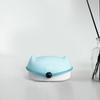 Contact Lens Case Kit, Cute Color Book Fox Contact Lens case with remover tool, Portable contact lens travel storage kit with mirror, container, tweezer, holder (Blue_Fox) view 2
