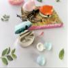 Contact Lens Case Kit, Cute Color Book Fox Contact Lens case with remover tool, Portable contact lens travel storage kit with mirror, container, tweezer, holder (Blue_Fox) view 3
