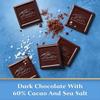 GHIRARDELLI Intense Dark Chocolate Squares, Sea Salt 60%(Pack of 2) view 3