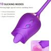 NineLife Basics Summer Newly Upgrade Popular Rose_Toy Handheld Tool for Women Waterproof Function Birthday Party Gifts BZ656, Purple view 4