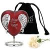 Keepsake Company's Red Mini Heart Urn - Heart Shaped Little Cremation Urns - Urn for Human Ashes - Small Urn for Ashes from Keepsake Company view 3