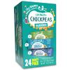 Happy Snack Company Crunchy Chickpeas Classics Variety Pack - High Fiber Vegan Protein Snacks for Adults and Kids - (Pack of 24 1oz) Classic Sea Salt x 8 Lime & Cracked Pepper x8 Sea Salt & Balsamic x8. view 1