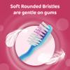 Barbie Toothbrush with Protection Cap, Suction Cup, Comfortable Handle and Soft Bristles for Kids view 3