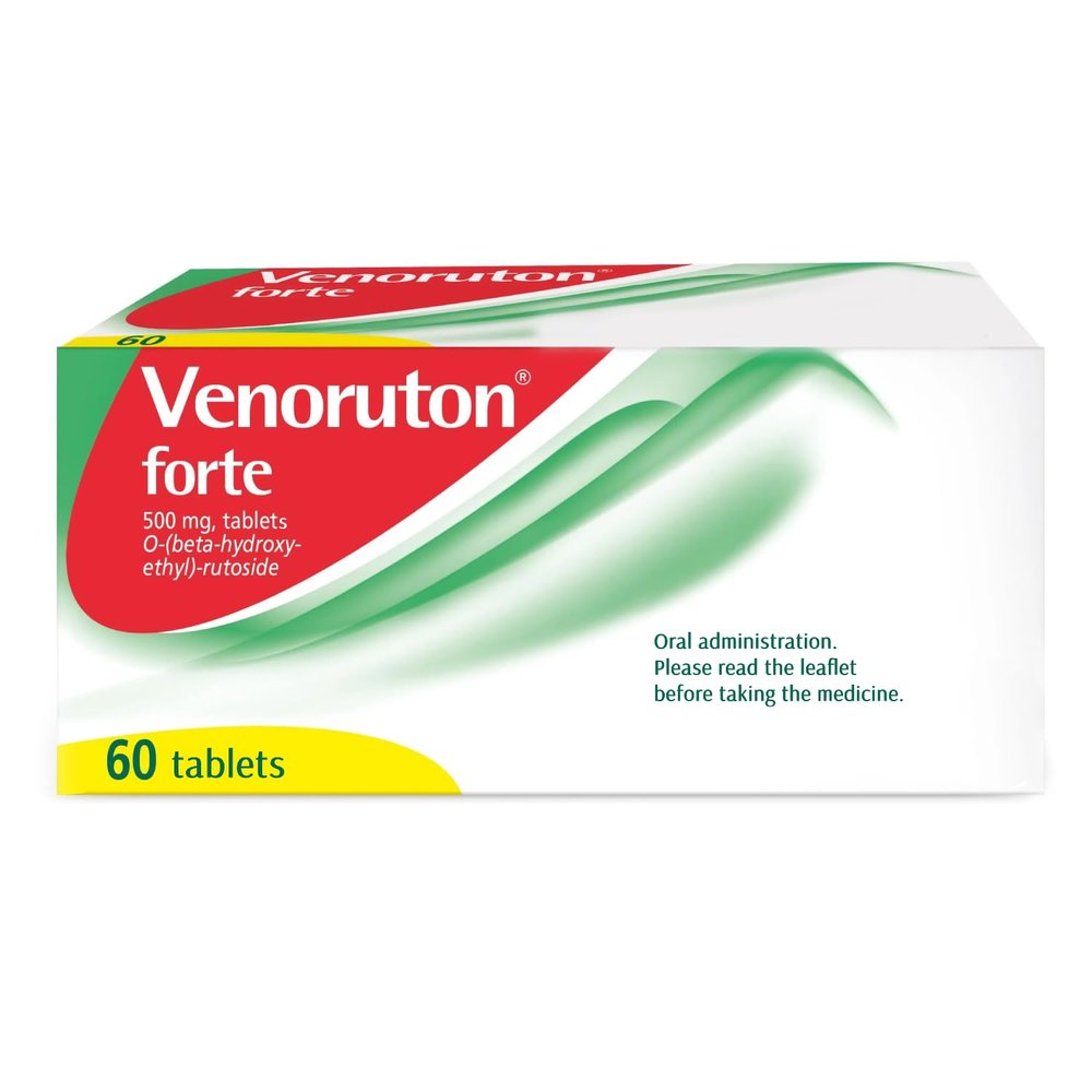 NineLife Basics Venoruton Forte 60 Tablets, White