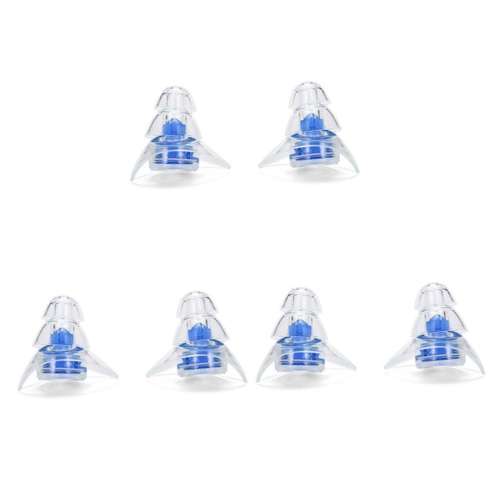 NOLITOY 3pairs Silicone Ear Plugs for Noise Reduction Sleeping Earplugs Comfortable Travel and Sleep