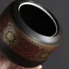 beisup Cremation Urns for Human Ashes Funeral Urns Keepsake Cremation Urn Ashes Adult Or Pet Ceramics Burial Urns Casket Dog Cat,Blue-Medium view 4