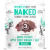 Brooklyn Naked Tender Slices Air Dried Grass Fed Beef Snack, Stripped down Clean Beef Jerky (2oz, Pack of 8) - AIP, Approved, Whole30 Approved, Paleo, Keto, Gluten Free, Sugar Free, Made in USA - (Naked Classic) view 1