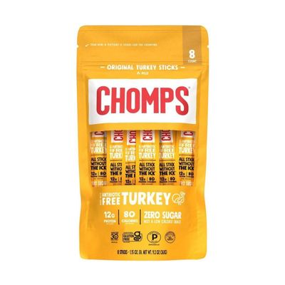 Chomps Original Turkey Sticks 8 Count, 1.15 OZ