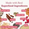 Earnest Eats Superfood Oatmeal  Cranberry Almond Flax  Vegan, Gluten-Free, 6g Plant Protein, 5g Fiber, No Added Sugar, 24 Servings Total (3 Pack) view 4