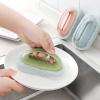 Lizusidtsy Handle Bath Brush Tile Brush Kitchen Decontamination Brush Pot Sponge Cleaning Brush view 2