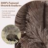 Natural Ostrich Feather Duster 14.9 inch Fluffy Mini Dusters with Plastic Handheld for Cleaning Car Keyboard Office 1 Pcs view 4