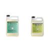 MRS. MEYER'S CLEAN DAY Basil Dish Soap (48 oz) & Lemon Verbena Hand Soap (33 oz) Bundle view 1
