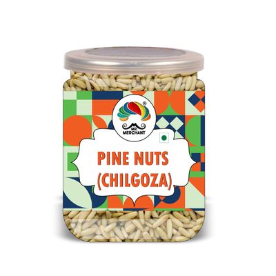 MR.MERCHANT Pine Nuts (Chilgoza) 100 Gram Airtight Container