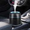 Car Diffuser for Essential Oils Portable Mini Ultrasonic Mist Humidifier 100ml USB Aromatherapy Diffuser Freshener with Colorful Lights for Small Space Home Office Bedroom (Black) view 1