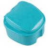 Nuhikap 3X Denture Case,Denture Cup with Strainer,Denture Bath Box False Teeth Storage Box with Basket Net Container Holder view 3