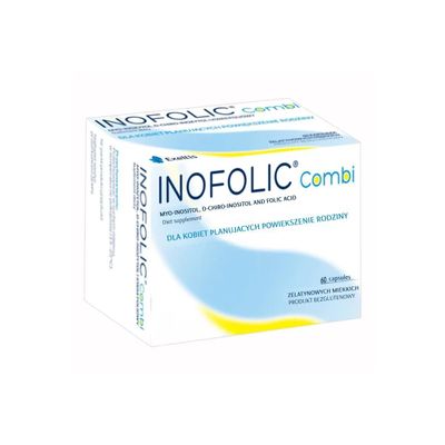 NineLife Basics InofolicCombi 60 Capsules, White