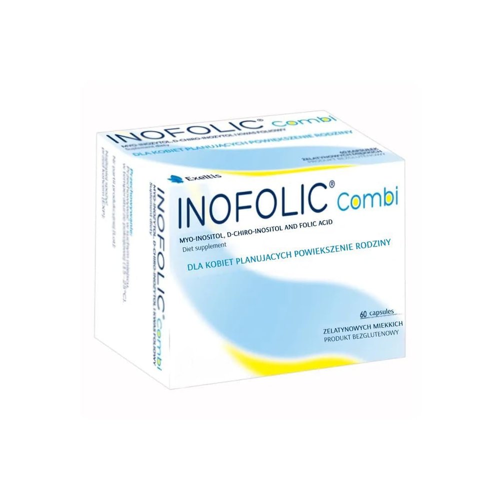 NineLife Basics InofolicCombi 60 Capsules, White