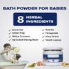 NineLife Basics Homemade Herbal Baby Bath Powder Full Body Wash for Babies | Smooth Skin for Baby | Natural Body Wash for Baby - 250 Gram view 3