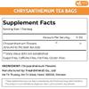FreshDrinkUS Premium Chrysanthemum Flower Tea Bags - 120 Count, 100% Natural and Pure, Eco-Conscious. Herbal Tea, No Sugar, No Caffeine, No Gluten, Vegan view 2