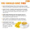 FreshDrinkUS Premium Chrysanthemum Flower Tea Bags - 120 Count, 100% Natural and Pure, Eco-Conscious. Herbal Tea, No Sugar, No Caffeine, No Gluten, Vegan view 3