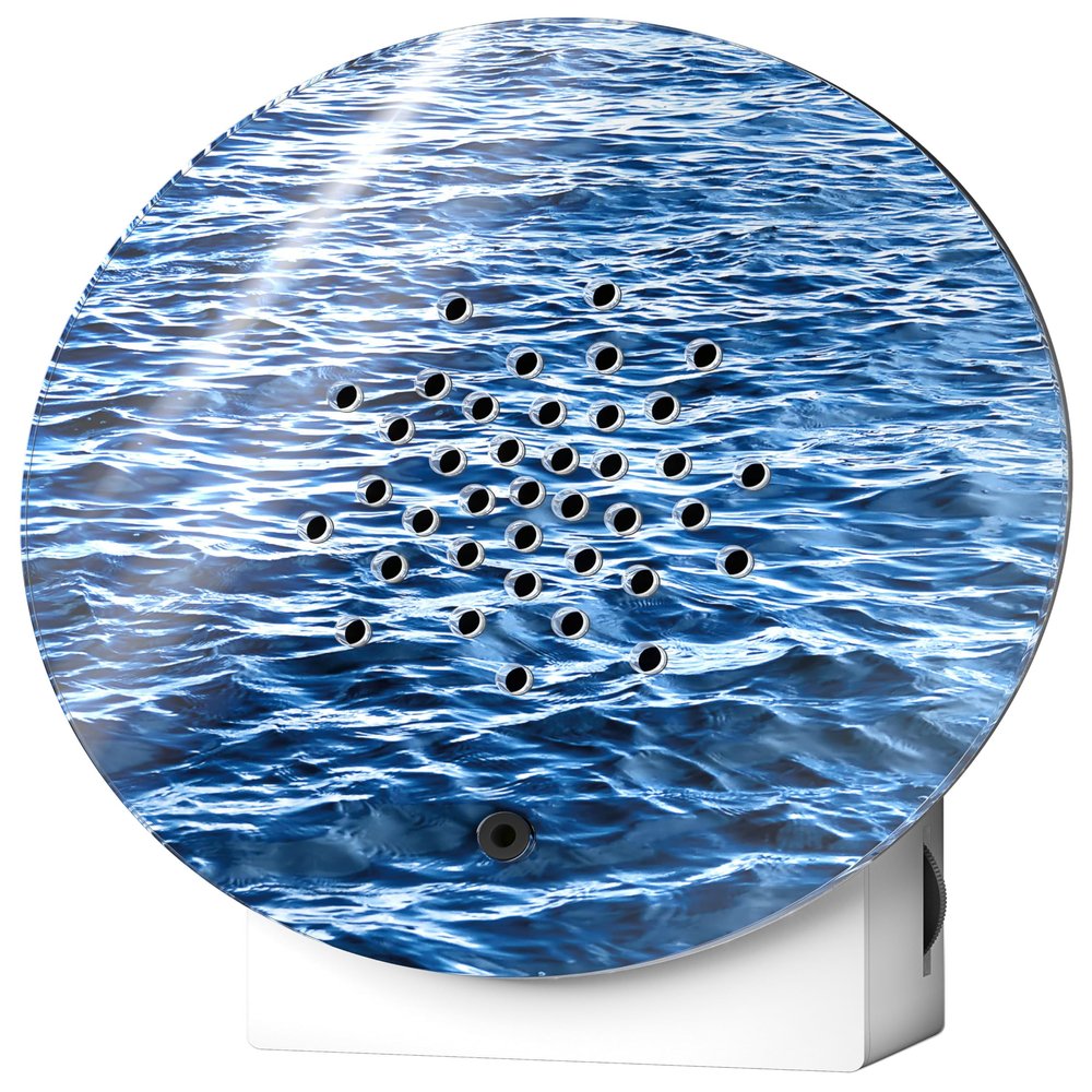 RELAXOUND Original Oceanbox Waves - Modern Nature Sounds Box - Relaxing Ocean Sounds - Motion Sensor with Sound - Relaxing Tool