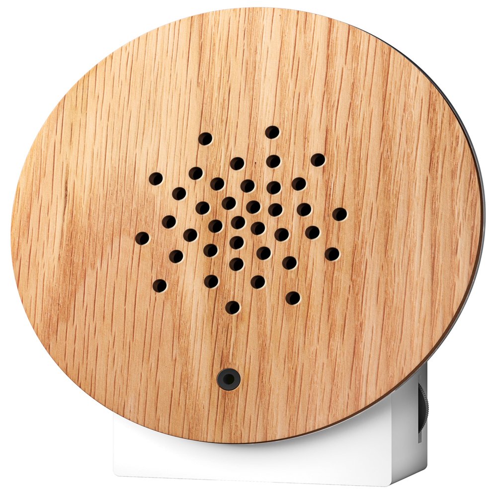 RELAXOUND Original Oceanbox Oak - Modern Nature Sounds Box - Relaxing Ocean Sounds - Motion Sensor with Sound - Relaxing Tool