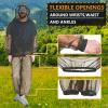 South to East Mosquito Suit - Net Bug Mesh Pants & Jacket with Hood for Outdoor Protection from Bugs, Flies, Gnats, No-See-Ums & Midges - Mosquito Net Clothing for Men & Women with Carrybag, XL Size view 4