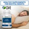 Sleep Restore - Tranquil Sleep Formula with L-Theanine, GABA, 5-HTP, Magnesium, Melatonin & More - 60 Veg Capsules for Deep, Refreshing Sleep & Overall Well-Being view 4