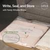 Seal Fresh 10 Gallon Large Plastic Storage Bags  24" x 24" (30 Count)  Reusuable XXL Extra Large Heavy Duty Clear Jumbo Freezer Zip Bags with Sealable Zipper Top For Clothes, Travel, Moving view 4