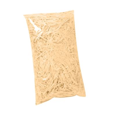 Crinkle Cut Paper Shred Basket Grass Filler Shredded Paper for Gift Baskets Recyclable Packing Filling Confetti Raffia for Gift Box Wrapping Birthday Wedding Party Decor 150g/5.3oz, Light Orange