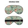 SSIMOO Llamas Sleep Mask-Adjustable,Breathable,Fashionable Eye Mask For A Comfortable Sleep Experience view 2