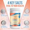 Dr. Liz Cruz Super Salts - Electrolytes, Hydrating Powder w/ Sodium, Magnesium, Calcium, Potassium, Curbs Cravings, No Sugar or Artificial Flavoring view 4