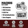 Axe & Sledge Farm Fed 100% Whey Protein Isolate | 25g Protein | Low Carb, Low Sugar, Gluten Free | Protein Powder for Men and Women | Keto | Made in The USA | 28 Servings, Never Ending Chocolate view 3