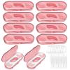 10 Pack Flosser Dispenser Dental Floss Case, Mini Floss Picks, Professional Toothpicks with Travel Case, Travel Purse Essentials for Teeth Cleaning, Portable and Hygienic view 1