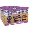 Welch's Fruit Snacks, Concord Grape Snack Box, Gluten Free, 5oz Snack Packs (Pack of 12) view 1