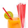 AmerCare 7.75 Inch Giant Red Poly Wrapped Straws, Case of 12,000 view 1