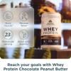 Ancient Nutrition Grass Fed Whey Protein, Chocolate Peanut Butter, 23g Protein, 18 Servings, Hydrolyzed Collagen Peptides, Organic Regenerative A2/A2 Milk Protein view 4