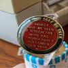 16 Year AA Founders Medallion Black Tri-Plate Sobriety Chip view 4