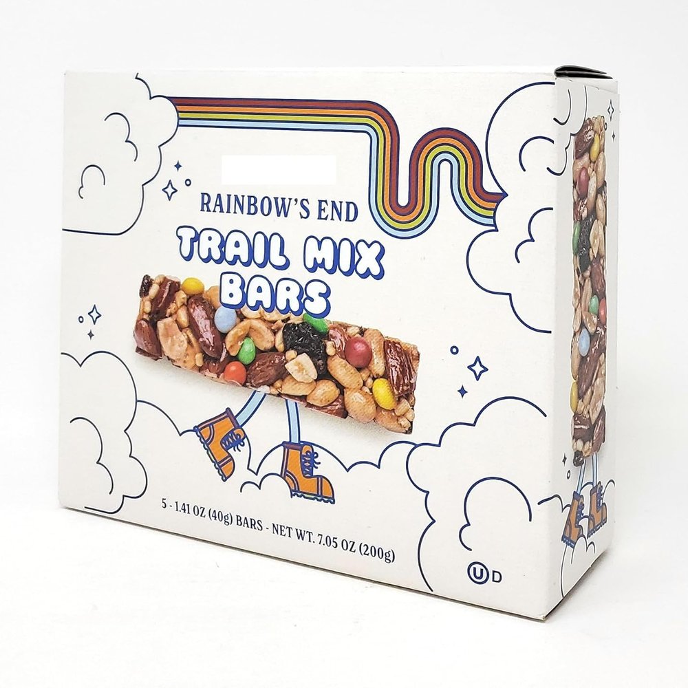 NineLife Basics Trader Joe's Rainbow's End Trail Mix Bars 5-1.41 Bars, 7.05oz/200g (Pack of 1)