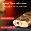Magic Dual Flame Crocodile Lighter, Torch & Soft Flame Creative Windproof Croc Torch Lighter, Cool Dual Jet Flame Butane Lighter, Refillable Butane Lighter for Outdoor Indoor (Black) view 4