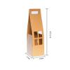 10PCS Flower Gift Bags Paper Bouquet Bags, Paper Flower Bouquet Bags with Handle, Waterproof Bouquet Flower Wrapping Boxes for Mother's Day Wedding Birthday Anniversary Valentine Day view 3