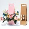 10PCS Flower Gift Bags Paper Bouquet Bags, Paper Flower Bouquet Bags with Handle, Waterproof Bouquet Flower Wrapping Boxes for Mother's Day Wedding Birthday Anniversary Valentine Day view 4